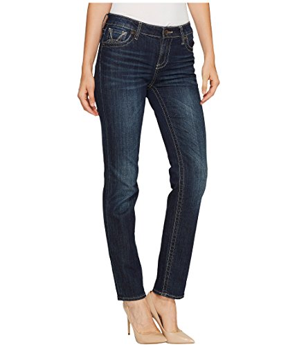 KUT from the Kloth Stevie Straight Leg Jeans - Jeans for Women - Straight Leg - Cotton & Spandex Blend Fabric Straight Leg Jeans Wise Wash w/Eur 0 30