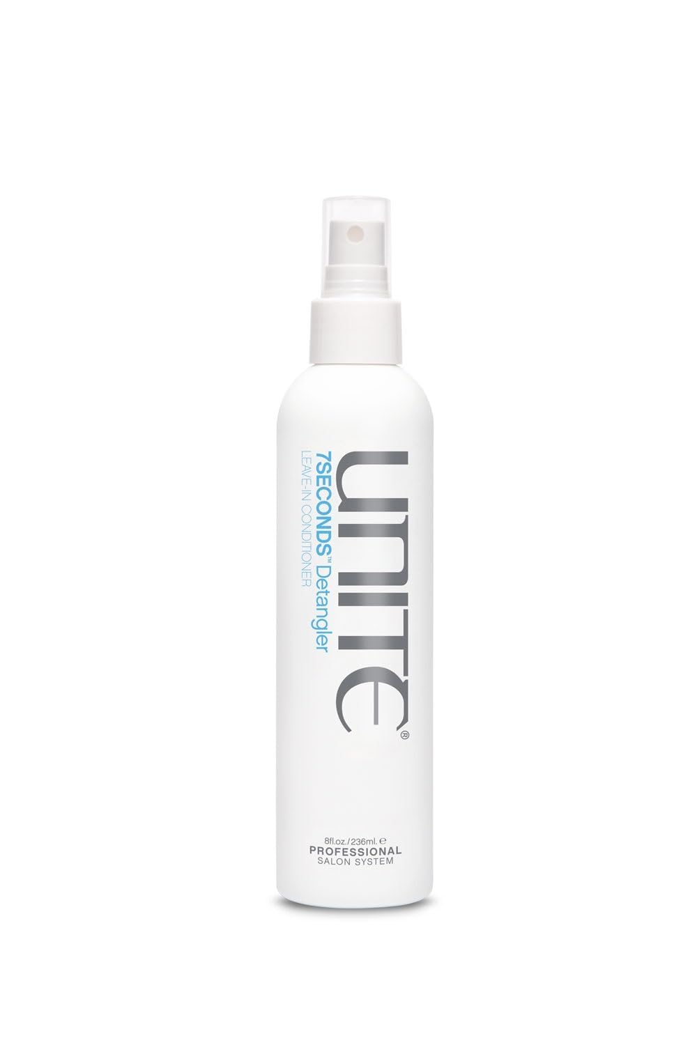 UNITE Hair - 7SECONDS Detangler - Lightweight Leave-In Conditioner for All Hair Types - Detangles, Strengthens, Protects from UV & Thermal Damage, Vegan & Cruelty-Free, 8 Fl Oz