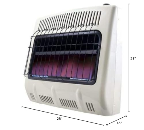 Mr. Heater, Corporation Mr. Heater, 30,000 BTU Vent Free Blue Flame Propane Heater, MHVFB30LPT (Bundle)
