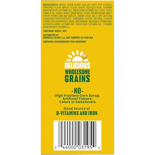 belVita Cinnamon Brown Sugar Breakfast Biscuits, 5 Packs (4 Biscuits Per Pack)