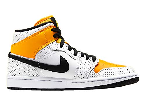 Nike Men's Air Jordan 1 Mid Se Basketball Shoes, Beige, 7 Women