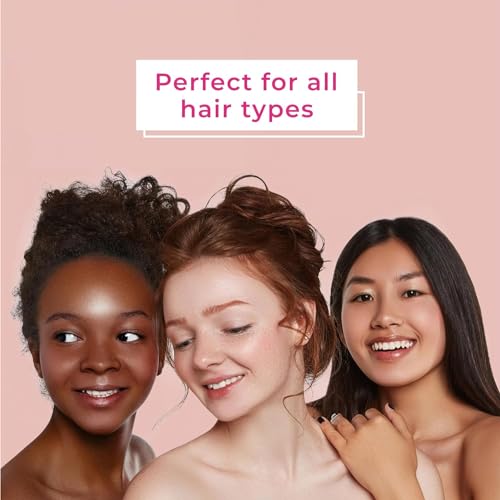 Ninabella Organic Detangling Hair Brush for Women, Men & Children - Does not Pull on Hair - Hair Straightening Brushes for Straight, Curly & Wet Hair - Unique Spiral Hairbrush