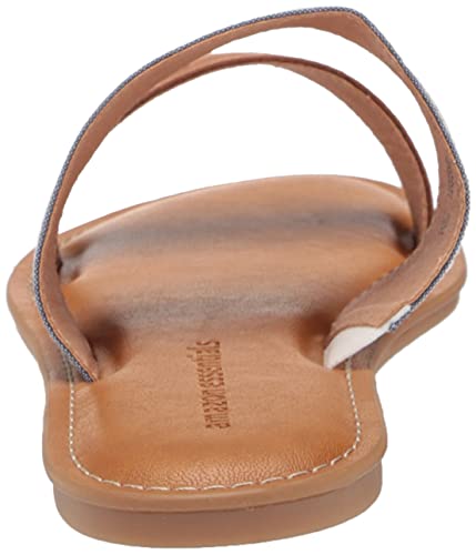 Amazon Essentials Women's Two Band Sandal, Tan, 10