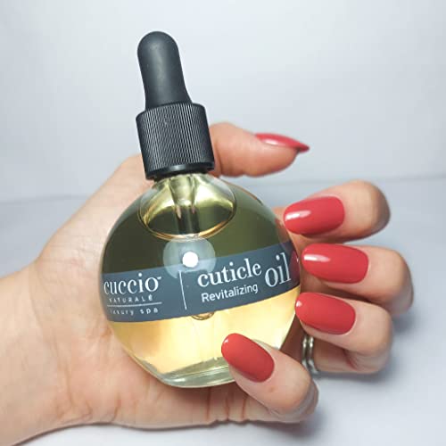 Cuccio Naturale Revitalizing Cuticle Oil - Hydrating Oil For Overnight Cuticle Repair - Remedy Damaged Skin And Thin Nails - Paraben And Cruelty-Free Formula - White Limetta And Aloe Vera - 2.5 Oz