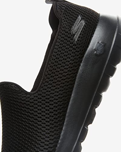 Skechers Men's Go Walk Max-Athletic Air Mesh Slip on Walkking Shoe Sneaker,Black,14 Narrow US