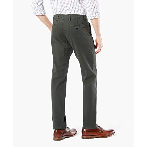 Dockers Men's Slim Fit Ultimate Chino with Smart 360 Flex, Wet Stone, 38W x 29L