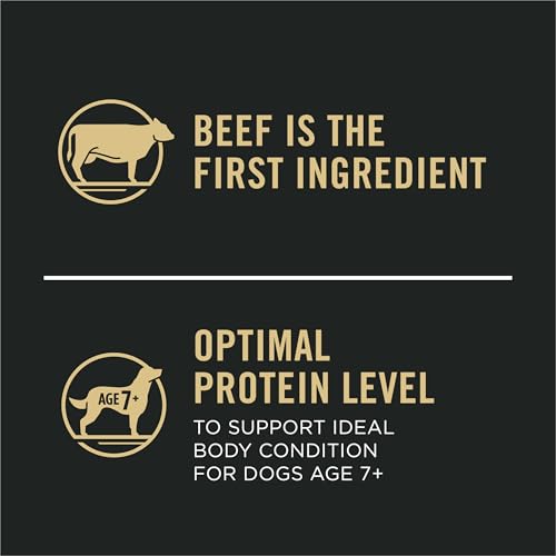 Purina Pro Plan Senior Dog Food With Probiotics for Dogs, Shredded Blend Chicken & Rice Formula - 6 lb. Bag