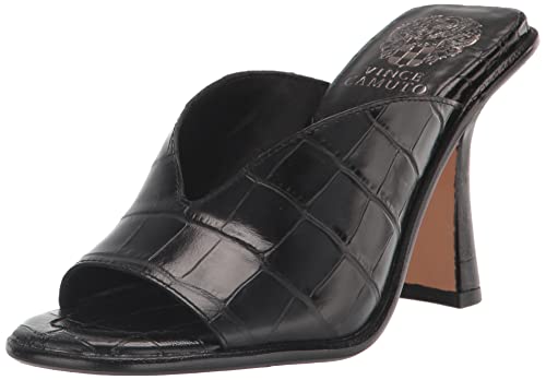Vince Camuto Women's Footwear Women's MERSHID Heeled Sandal, Deep Green, 11