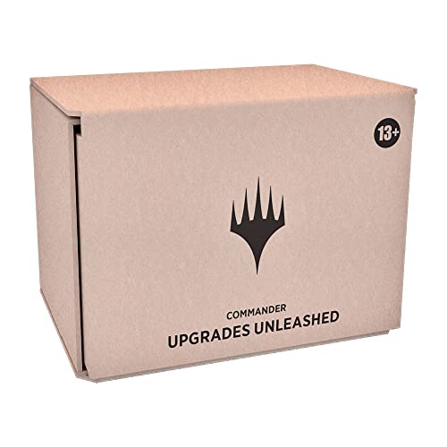Magic: The Gathering Kamigawa: Neon Dynasty Commander Deck – Upgrades Unleashed (Red-Green) | Minimal Packaging Version