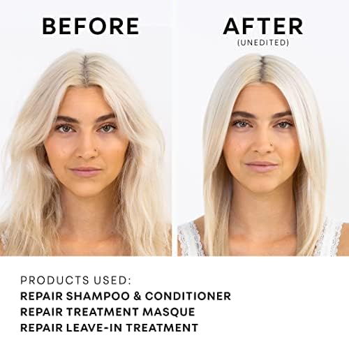 NatureLab.TOKYO Perfect Repair Treatment Masque: Heat and Color Protection, Hair Mask Treatment to Strengthen and Repair Dull, Damaged, Brittle Hair I 6.7 FL OZ / 200ml