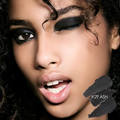 FOCALLURE Shimmer and Matte Cream Eyeshadow Stick,Smooth Brilliant Eye Brightener Pencil,High Pigment Eye Highlighter Pen for Women,Long Lasting Waterproof Eye Shadow and Liners Makeup (ASH)