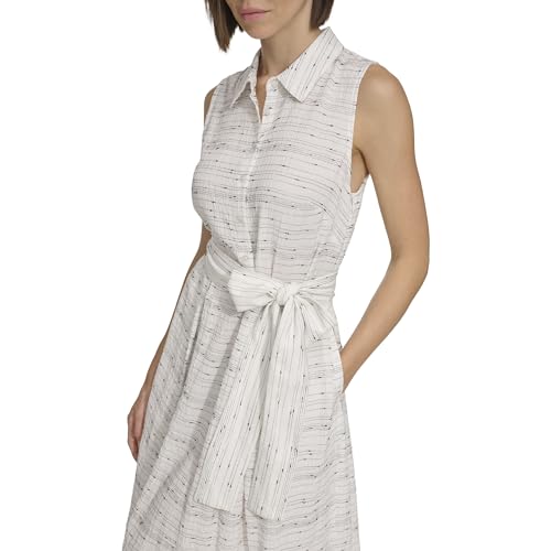 Tommy Hilfiger Women's Dresses,Ivory/Black,2