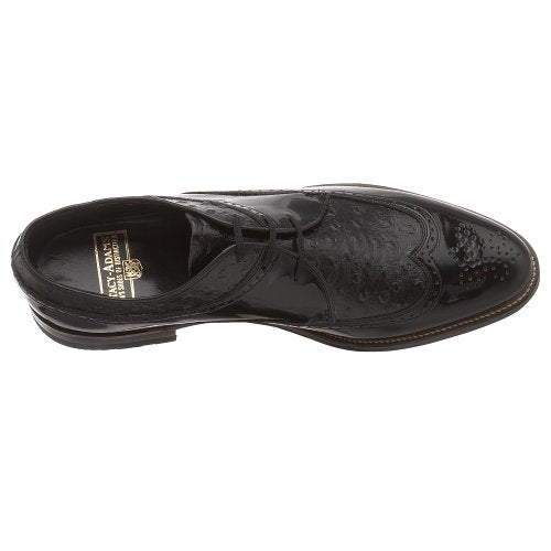 STACY ADAMS Mens Wingtip Oxfords-shoes, Burgundy - 375, 13 US