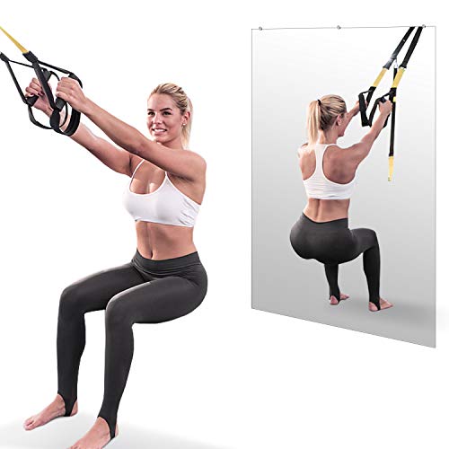 Hans Wall-Mounted Activity Mirror for Gymnastics,Fitness(48"X32") (1)