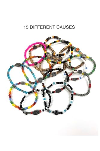 Humble Hilo Relate Bracelets for Women or Men Handmade in South Africa, All Profits Support PinkDrive (Large)