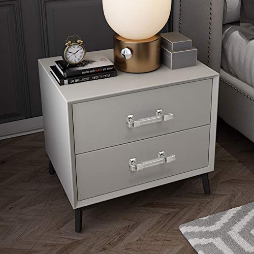 Mengico 6 Pack Cabinet Pulls 3 Inch Hole Centers Kitchen Cabinet Handles Polished Chrome Modern Drawer Pulls Acrylic Cabinet Hardware for Bathroom and Bedroom