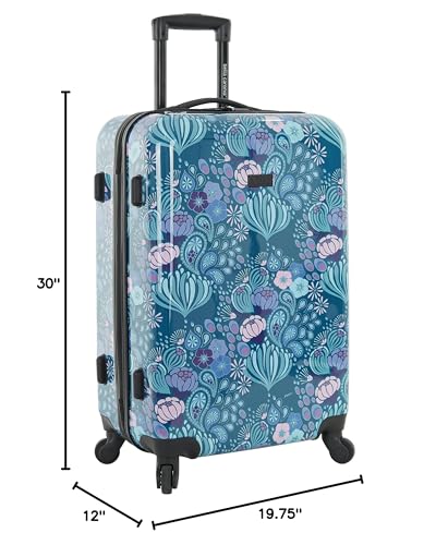 Travelers Club Bella Caronia 20" Carry-On Voguish Luggage, Desert Pattern, 3 Piece Set