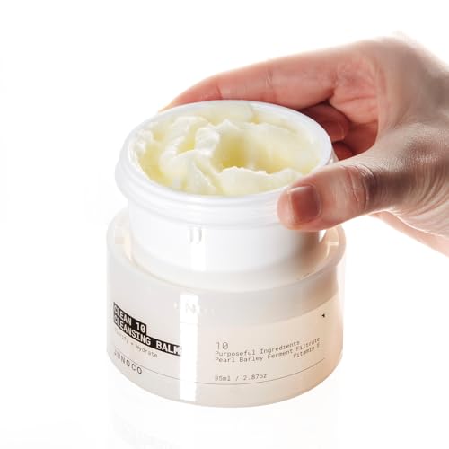 JUNO & Co. JADE Clean10 Cleansing Balm - Makeup Remover Balm - Effortlessly Removes Makeup & SPF - 2.87oz Makeup Remover Balm Full Set