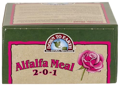 Down to Earth Organic Alfalfa Meal Fertilizer Mix 2-0-1, 0.5 lb