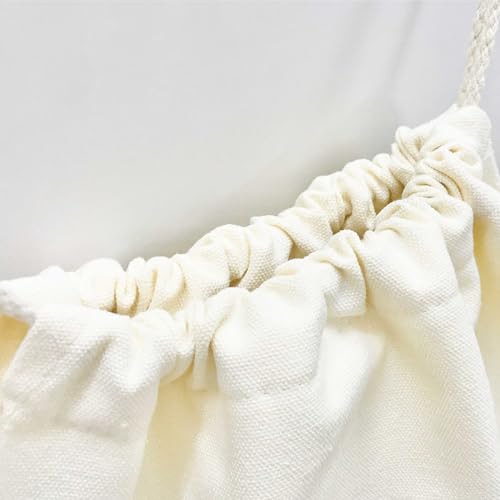 MOSITU Aesthetic Drawstring Backpack Cute Floral Drawstring Bag Small Flower Cotton Canvas Drawstring Backpack For Women Gift Sport Gym String Bag Grocery Sack Bag Travel Sackpack