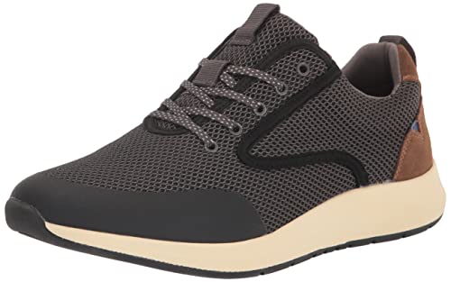 Vince Camuto Men's Emmitt Mesh Sneaker, Charcoal/Black, 8
