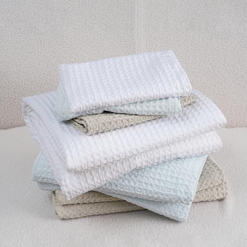 PHF Waffle Weave Duvet Cover Set Queen Size, 3 Piece Ultra Soft Breathable Durable Comforter Cover for All Season, Waffle Textured Duvet Cover with 2 Pillow Shams Bedding Collection,90"x90",Black