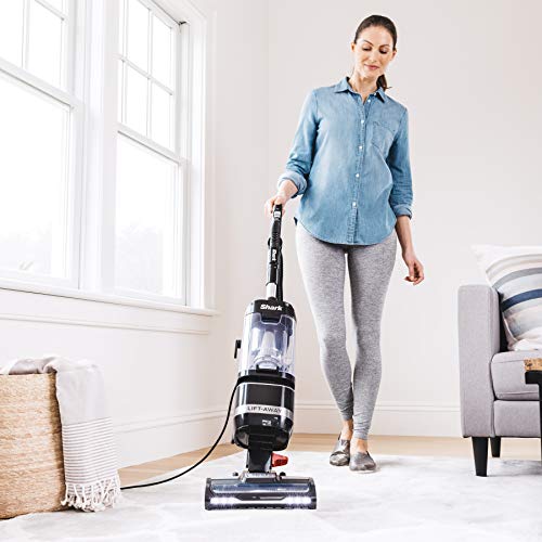 Shark LA322 Navigator ADV Vacuum with Self-Cleaning Brushroll Powerful Pet Hair Pickup and HEPA Filter, Lift-Away Upright, Black