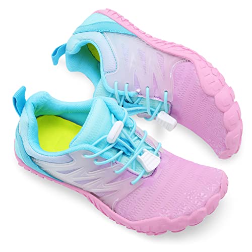 Kids Water Sports Shoes Boys Girls Outdoor Walking Sneaker Swim Shoes Grey M US 12.5 Little Kid=EU31