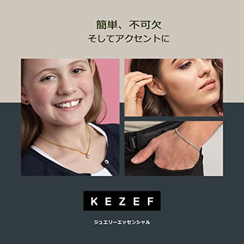 KEZEF Rose Gold Plated Silver Box Chain Necklace, 1mm Thin Solid 925 Rose Gold Necklace for Women and Men, Nickel Free, Hypoallergenic & Anti Tarnish, 40 Inch
