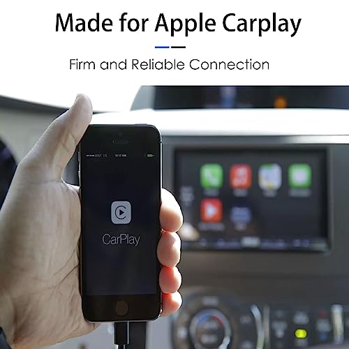 iPhone 15/16 Car Carplay Cable, USB A to USB C Cable for iPhone 15/16, 15/16 Pro Max, 15/16 Plus, iPad 10th Gen, iPad Pro 12.9/11, Air 5th/4th Gen,Mini 6th Gen Charger Cord, Car Charging Cable(Black)