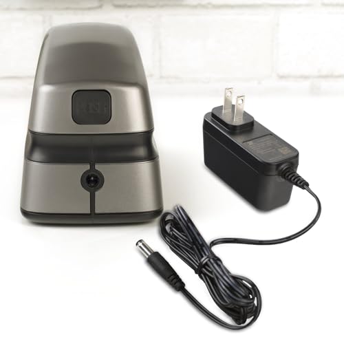 Swingline Electric Stapler, 20 Sheet Capacity, Optima 20, Jam Free, Auto or Manual, Plug In or Battery, Silver (48208)