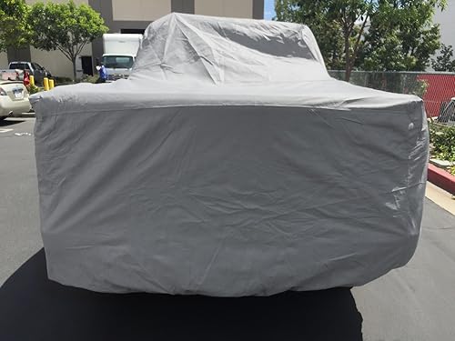 CarsCover Custom Fits for 2001-2023 Ford F150 Crew Cab 5.5ft Short Bed Truck Car Cover Heavy Duty All Weatherproof Ultrashield