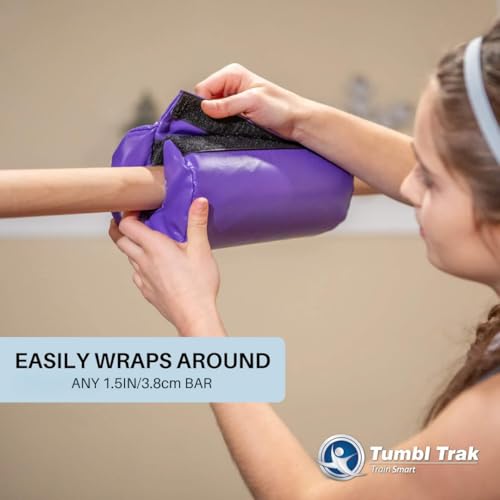 Tumbl Trak Gymnast Bar Pad, Purple, 9.5-Inch