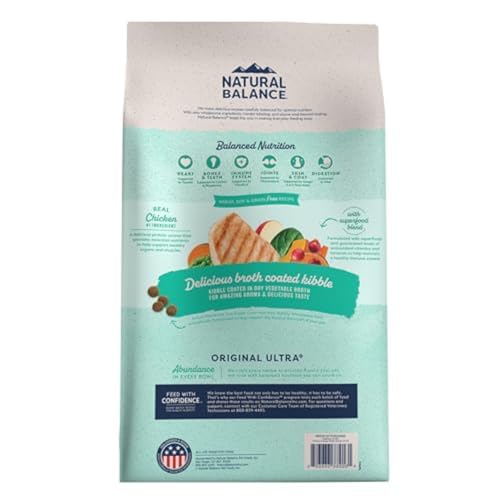 Natural Balance Original Ultra Grain-Free Chicken | All Life Stages Dry Dog Food | 4-lb. Bag