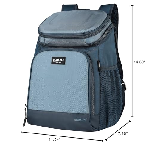 Igloo 18 Can Evergreen Blue Backpack