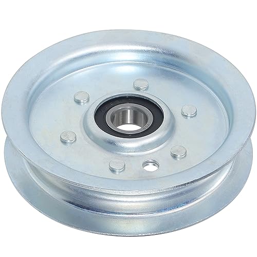 BOSFLAG 132-4718 Pulley Replaces Toro 132-4718 Pulley-Idler Flat, Exmark 1-603843, 116-3626, 132-7543, E603843 for Toro X4800, X4850, X5450, X4850, X5450, XS4850, XS5450, Xs5450, Zx4800 Riding Mowers