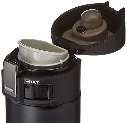 Zojirushi 0.36-Liter Stainless Steel Travel Mug, 12-Ounce, Black