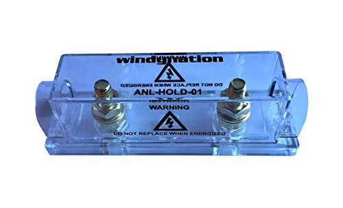 WindyNation ANL Fuse Holder + ANL Fuse (2pcs 30A Fuse)