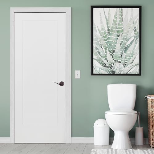Kwikset Tustin Interior Privacy Door Handle with Lock, Metal, Door Lever For Bathroom and Bedroom, Venetian Bronze Reversible Keyless Turn Lock, with Microban Protection