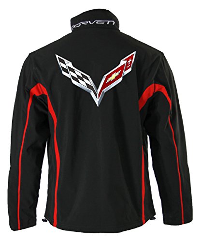 GM Chevrolet Unisex Bonded All-Season Jacket (Corvette, Small)