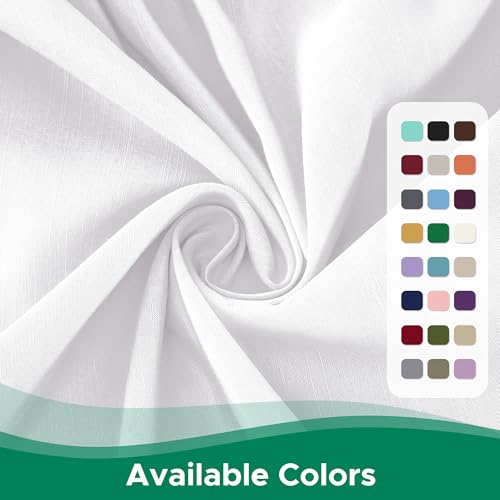 Biscaynebay Wrap Around Bed Skirts for Twin & Twin XL Beds Short Drop of 12", Sage Adjustable Elastic Dust Ruffles Easy Fit Wrinkle Resistant Silky Luxurious Fabric Machine Washable