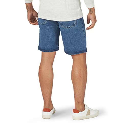 Lee Men's Regular Fit Denim Short, Pepper Stone, 31