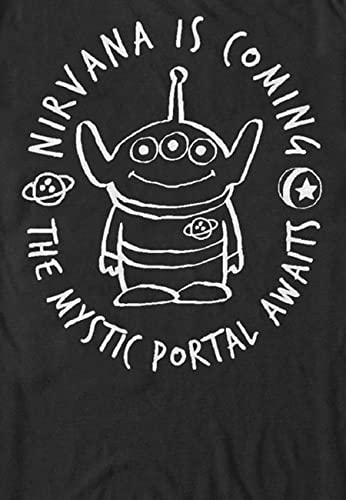Disney Young Men's Mystic Portal T-Shirt, Black, Medium