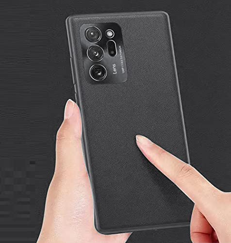 XLHLKP Case for Galaxy Note 20 Ultra, Samsung Galaxy Note 20 Ultra Case 5G,Leather Quality with Full Lens Back Slim Case for Samsung Note 20 Ultra Case Anti-Drop (Blue)