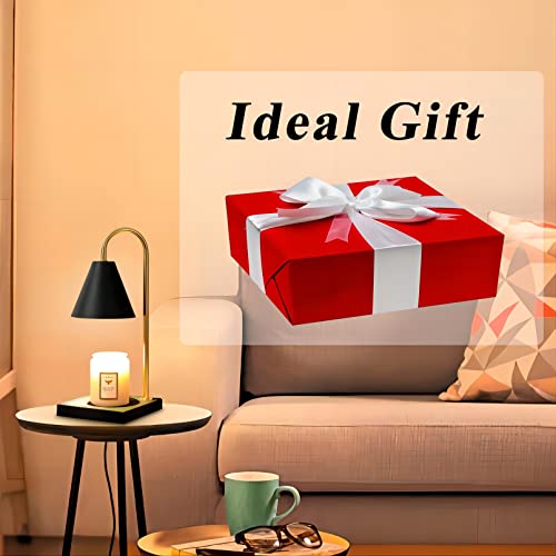 SESIIduo Candle Warmer Lamp, Dimmable Candle Warmer Lamp with Timer, Presents for Mom, Electric Candle Lamp Warmer with 2 Bulbs, for Jar Candles