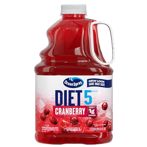 Ocean Spray® Diet Cranberry Juice Drink, 101.4 Fl Oz Bottle (Pack of 1)