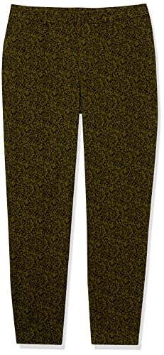 Amazon Essentials Women's Bi-Stretch Skinny Ankle Pant (Available in Plus Size), Charcoal Heather, 16