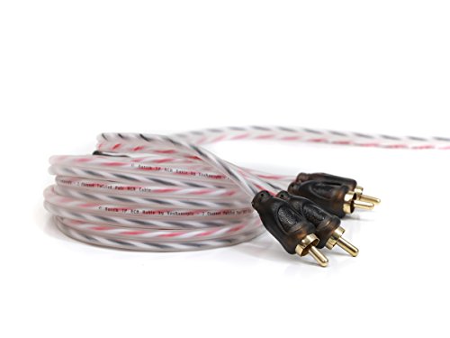 KnuKonceptz KCA Complete Oversized 4 Gauge 2 Channel Subwoofer Amp Installation Wiring Kit