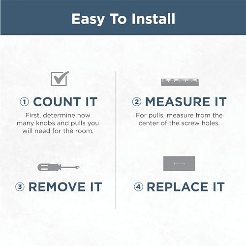 Franklin Brass Asymmetric Notched (10-Pack) Cabinet Handles 3-3/4" Brushed Nickel Cabinet Pulls Handles for Cabinets and Drawers Cabinet Hardware Dresser Handles Drawer Pulls P40823K-SN-C