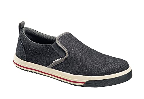 Nautilus Westside Women's Casual Work Shoe by FSI: Oil and Slip Resistant, Steel Safety Toe, Premium Textle Upper, N1435-Charcoal, Size 11 Medium Width